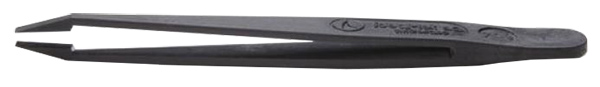 50-011709-microtonano-709 Plastic tweezer.JPG EM-Tec 709.CN ESD safe PA66/carbon fibre reinforced tweezers, flat tips